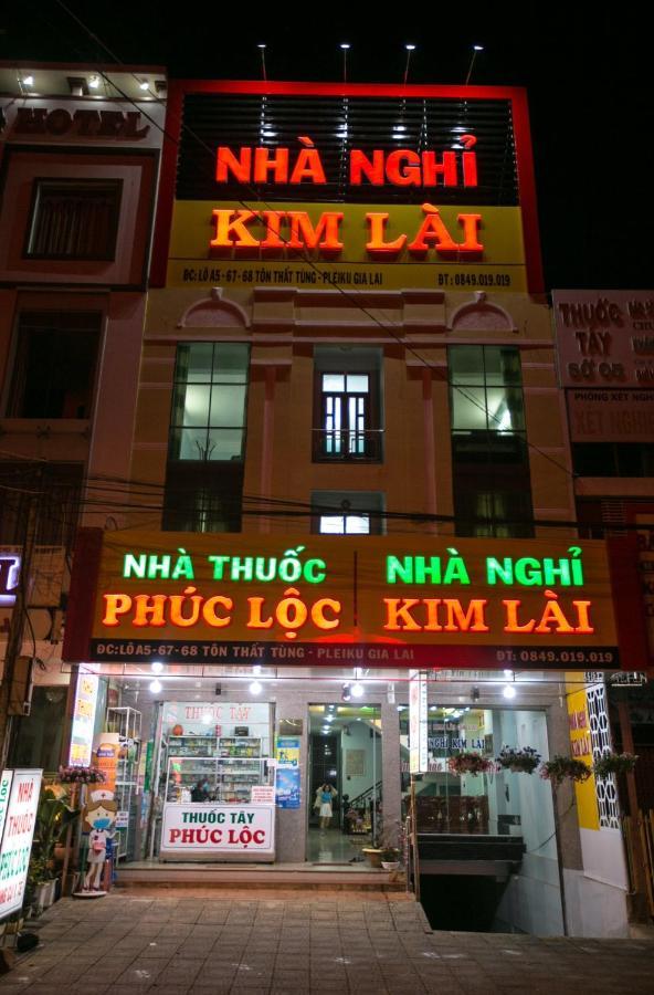 Nha Nghi Kim Lai - Doi Dien Benh Vien Tinh Gia Lai -132 Ton That Tung Pleiku Eksteriør billede