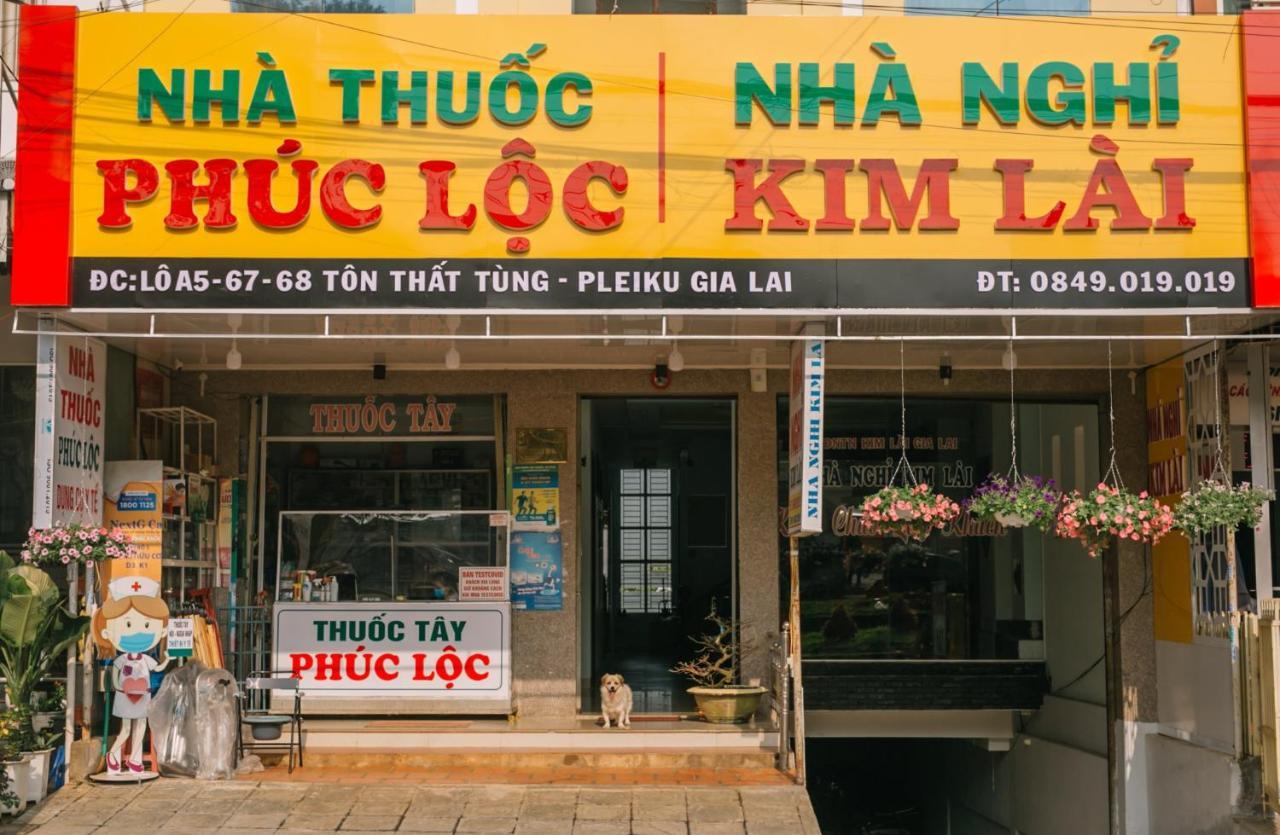 Nha Nghi Kim Lai - Doi Dien Benh Vien Tinh Gia Lai -132 Ton That Tung Pleiku Eksteriør billede